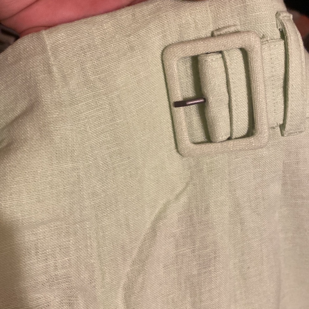 Abercrombie Linen Belted Shorts - Picture 4 of 5